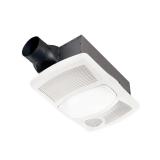 110 CFM Ceiling Bath Exhaust Fan with Light