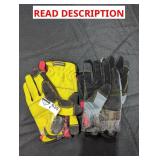 Assorted work gloves