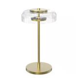Atmosphere 16.5 in. LED Hooded Shade Lamp