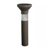 OneSync Solar Bollard Light with Dusk-to-Dawn