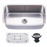 Oceanus 16-Gauge 31.5" Sink with Grid