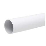 White Adjustable Closet Rod 18-30 in, 1.26 in