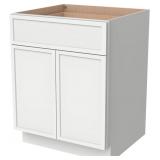 NT-Origami White Cabinet 30"W x 24"D x 34.5"H