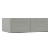 Shaker Deep Wall Cabinet - Dove Gray