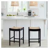 Hamlin Backless Counter Stools, Black (1)