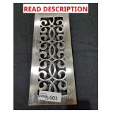 Decorative Metal Floor Register