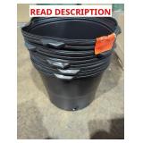 (5) Plastic Planters