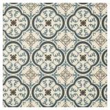 Floral White Waterproof Vinyl Sheet Flooring