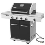 Deluxe 4-Burner Gas Grill with Griddle