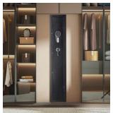 Gun Safe, Heavy-Duty Steel Rifle Cabinet with Dig