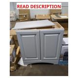 Vanity 30"W x 18"D x 32"H (approx)