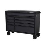 Husky 52" 9-Drawer Matte Black Cabinet