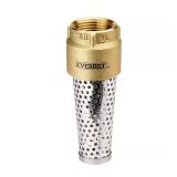 Everbilt 1 in. Brass Foot Valve