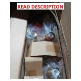 Natures 3-Light Black Bathroom Vanity Light