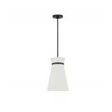 Fynn 9.75 in. W 1-Light Midnight Black Traditiona
