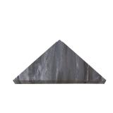 Vinyl Corner Shower Shelf Hermitage Granite