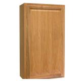 Hampton 24x12x42 Wall Kitchen Cabinet, Oak