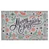 Merry Christmas 18 in. x 30 in. Doormat