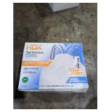 HDX 13 Gal Drawstring Trash Bags