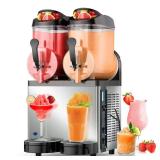 Slushy Machine 910 oz, 2x12L PC Tank