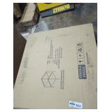 Henn&Hart 20"W Square Side Table