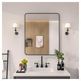 30W x 36H Rectangular Framed Vanity Mirror