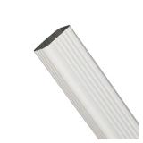 2 x 3 x 15 in. White Aluminum Downspout Ext