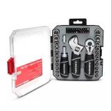 Stubby Ratchet & Socket Set (46-Piece)
