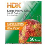 33-39 gal Clear Flex Drawstring Bags (50)
