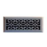 Classic Scroll 4x12 Steel Floor Register