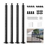 Cable Railing Post 42 in. Steel Bracket