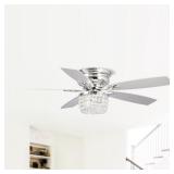 Parrot Uncle 52-in Chrome Chandelier Fan Kit