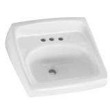 Lucerne Wall-Mounted Vessel Sink White