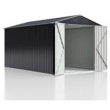 8 ft W x 12 ft D Metal Outdoor Storage Shed