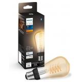 Philips Hue Smart 60W ST19 Filament LED Bulb
