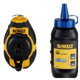 DeWalt Blue Compact Chalk Line Reel Kit 50 ft