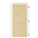 36x80 6-Panel Pine Interior Door
