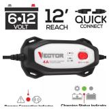 VECTOR 4 Amp Battery Charger/Maintainer