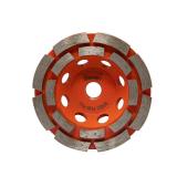 4 in. Diamond Double Row Cup Wheel