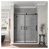 Dylan 58.5 60 in Sliding Shower Door (Glass is Br