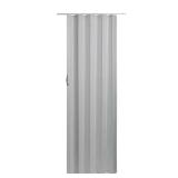 Via 48x96 in White Vinyl Accordion Door