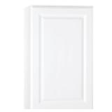 Hampton 18x12x30 in Wall Cabinet Satin White