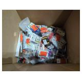 Box Lot Assorted Small Home Improvement Items