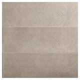 Urbane Cream Beige Chevron Tile 12x35 Matte