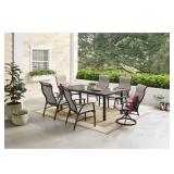 Hampton Bay Felton Falls 7-Pc Dining Set