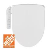 HD-7000 Electric Bidet Seat, Round White
