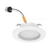 CE 4 in. 5CCT Recessed Retrofit Trim 4-Pack