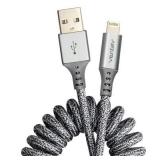 Ventev Helix USB-A to Lightning Cable - Gray