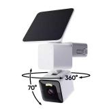 Solar Pan Cam 2-Pack: Solar Outdoor Camera