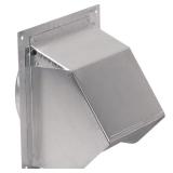 Fresh Air Inlet Aluminum Wall Cap for 6in Duct